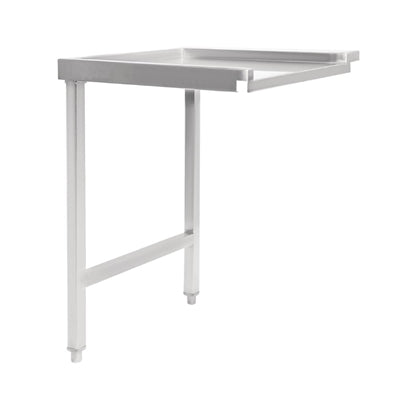 Vogue Pass Through Dishwash Table Left 600mm - GJ533