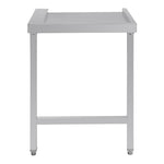 Vogue Pass Through Dishwash Table Right 600mm - GJ534