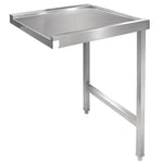 Vogue Pass Through Dishwash Table Right 600mm - GJ534
