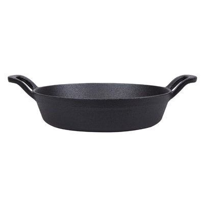 Olympia Round Cast Iron Eared Dish 180mm - GJ554