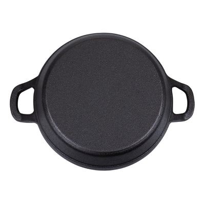 Olympia Round Cast Iron Eared Dish 180mm - GJ554