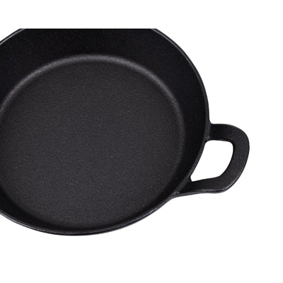 Olympia Round Cast Iron Eared Dish 180mm - GJ554