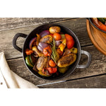Olympia Round Cast Iron Eared Dish 180mm - GJ554