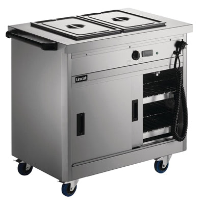 Lincat Panther 670 Series Hot Cupboard with Bain Marie P6B2 - GJ574