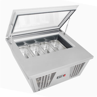 Polar G-Series Countertop Ice Cream Freezer 4x Napoli Pans - GK068