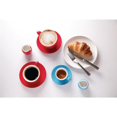 Olympia Cafe Espresso Saucers Blue 117mm (12 Pack) - HC406