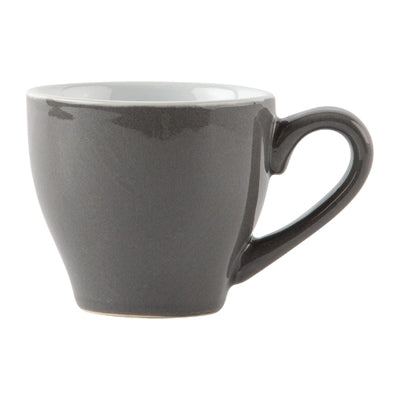 Olympia Cafe Espresso Cups Charcoal 100ml (12 Pack) - GK072