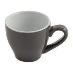 Olympia Cafe Espresso Cups Charcoal 100ml (12 Pack) - GK072