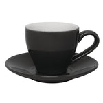 Olympia Cafe Espresso Cups Charcoal 100ml (12 Pack) - GK072