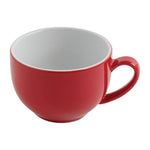 Olympia Cafe Cappuccino Cups Red 340ml (12 Pack) - GK076