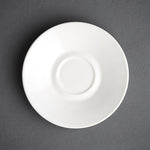 Olympia Cafe Espresso Saucers White (12 Pack) - GK086