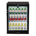 Polar G-Series Back Bar Cooler with Hinged Door Black 138Ltr - GL001