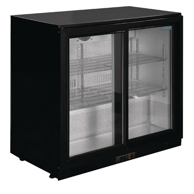 Polar -Series Back Bar Cooler with Sliding Doors 198LtrG-Series Back Bar Cooler with Sliding Doors 198Ltr - GL010