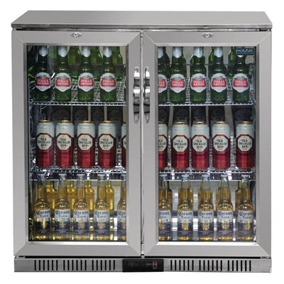 Polar G-Series Back Bar Cooler with Hinged Doors 208Ltr - GL008
