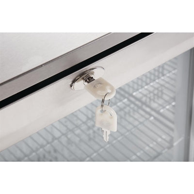 Polar G-Series Back Bar Cooler with Hinged Doors 208Ltr - GL008
