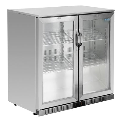 Polar G-Series Back Bar Cooler with Hinged Doors 208Ltr - GL008