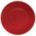 Olympia Cafe Saucers Red 158mm (12 Pack) - GL047