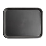 Olympia Kristallon PP Rectangular Non-Slip Tray Black 355x455mm - GM239