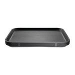 Olympia Kristallon PP Rectangular Non-Slip Tray Black 355x455mm - GM239