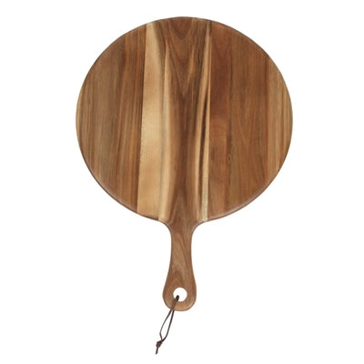 Olympia Acacia Wood Round Pizza Paddle Board 355mm - GM262