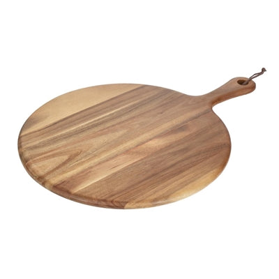 Olympia Acacia Wood Round Pizza Paddle Board 355mm - GM262