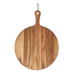 Olympia Acacia Wood Round Pizza Paddle Board 355mm - GM262