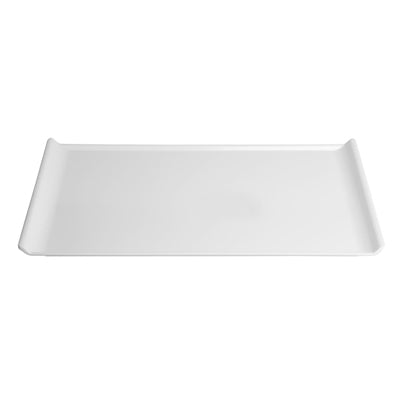 Olympia Kristallon Melamine Platter White 530 x 330mm - GM284