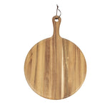 Olympia Acacia Wood Round Pizza Paddle Board 330mm - GM308