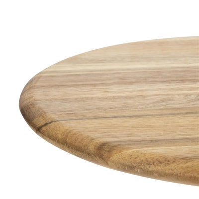 Olympia Acacia Wood Round Pizza Paddle Board 330mm - GM308