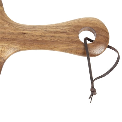 Olympia Acacia Wood Round Pizza Paddle Board 330mm - GM308