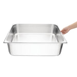 Vogue Stainless Steel 2/1 Gastronorm Tray 200mm - GM317
