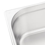 Vogue Stainless Steel 2/1 Gastronorm Tray 200mm - GM317