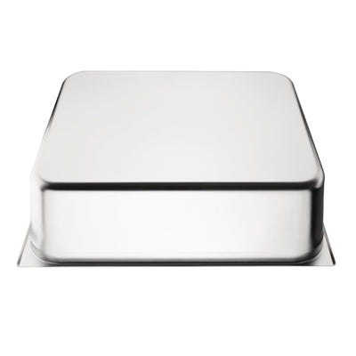 Vogue Stainless Steel 2/1 Gastronorm Tray 200mm - GM317