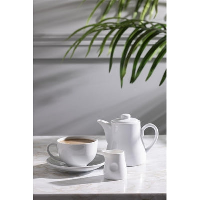 Olympia Whiteware Elegant Cups 230ml (12 Pack) - CD735