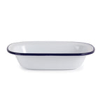 Olympia Enamel Rectangular Pie Dishes 180x135mm (6 Pack) - GM511