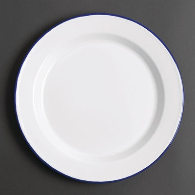 Olympia Enamel Dinner Plates 245mm (6 Pack) - GM512