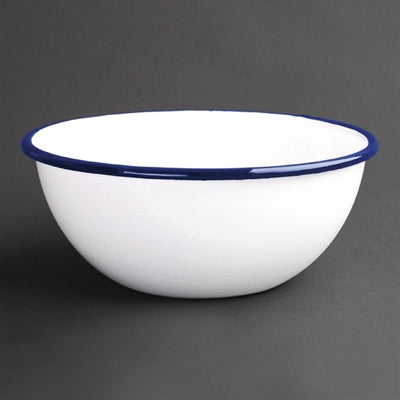 Olympia Enamel Bowls 155mm (6 Pack) - GM514