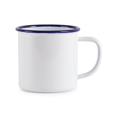 Olympia Enamel Mugs 350ml (6 Pack) - GM516