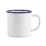 Olympia Enamel Mugs 350ml (6 Pack) - GM516