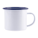 Olympia Enamel Mugs 350ml (6 Pack) - GM516