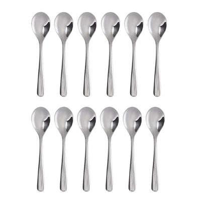 Olympia Roma 18/10 Stainless Steel Coffee Spoons (12 Pack) - GM645