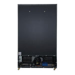 Polar G-Series Upright Hinged Door Display Cooler with Light Box 950Ltr Black - GM813