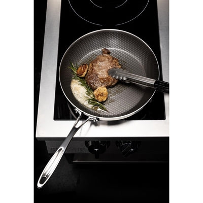 Vogue Tri-Shield Stainless Steel Frying Pan with Clad Coating 20cm - GP187