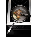 Vogue Tri-Shield Stainless Steel Frying Pan with Clad Coating 20cm - GP187