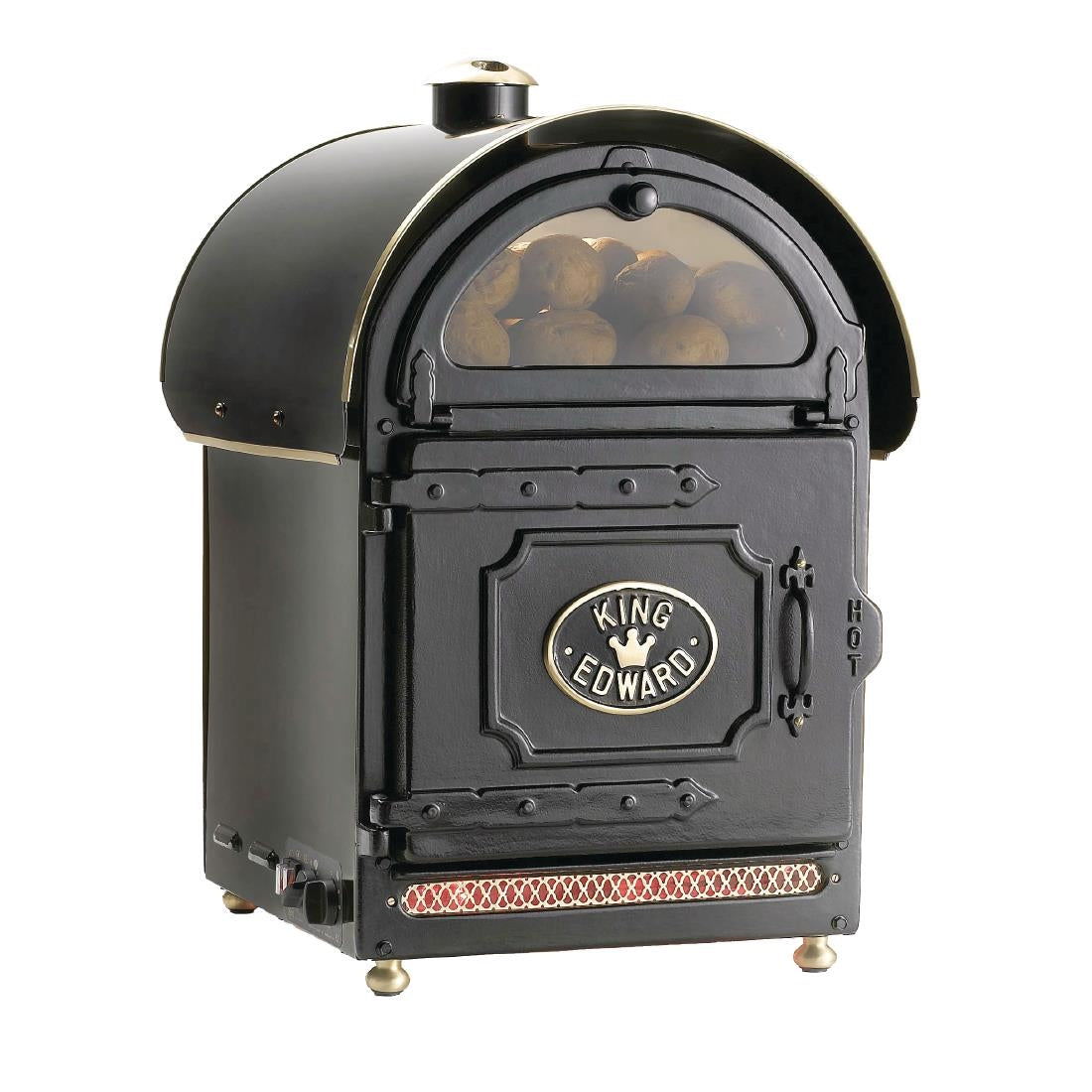 King Edward Large Potato Baker Black PB2FV/BLK - GP265
