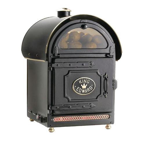 King Edward Large Potato Baker Black PB2FV/BLK - GP265