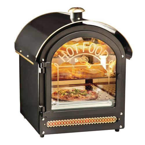 King Edward Hot Food Merchandiser Black HFMV - GP284
