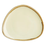 Olympia Kiln Triangular Side Plates Sandstone 165mm (6 Pack) - GP325