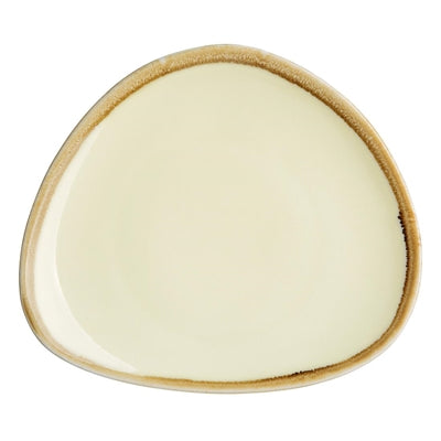 Olympia Kiln Triangular Side Plates Sandstone 165mm (6 Pack) - GP325