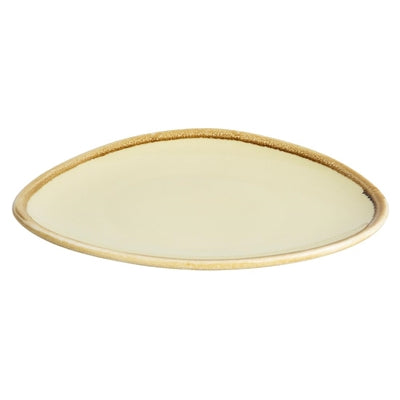 Olympia Kiln Triangular Side Plates Sandstone 165mm (6 Pack) - GP325